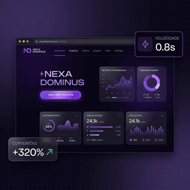 Plataforma Nexa Dominus Mockup
